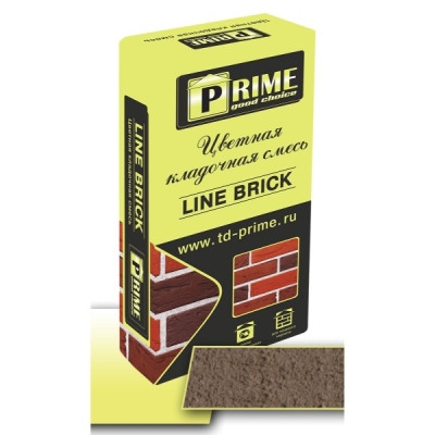 Светло-коричневая кладочная смесь 4453 Prime Line Brick Wasser 25 кг Керамик-а Калуга