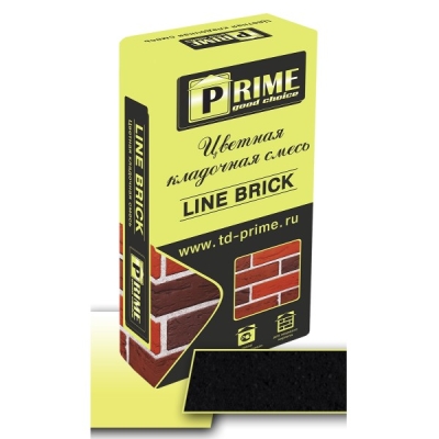 Черная кладочная смесь 4653 Prime Line Brick Wasser 25 кг Керамик-а Калуга