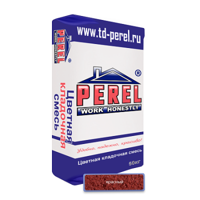 Красная кладочная смесь 0060 Perel SL 50 кг Керамик-а Калуга