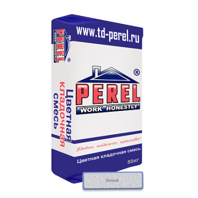 Белая кладочная смесь 0005 Perel SL 50 кг Керамик-а Калуга